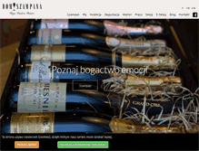 Tablet Screenshot of dom-szampana.pl